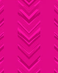Geometric Chevron Pink Pattern Rug