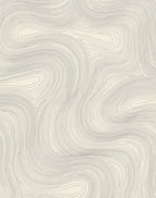 Abstract Swirling Line Pattern Rug