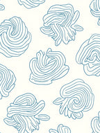 Abstract Swirls And Lines Design Rug