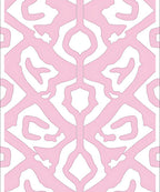 Pink Abstract Organic Pattern Rug