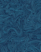 Abstract Swirl Lines Pattern Rug