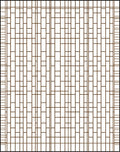 Vertical Geometric Pattern Rectangle Rug