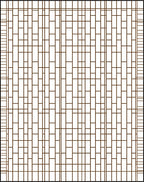 Vertical Geometric Pattern Rectangle Rug