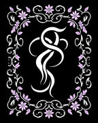 Elegant Floral Scrollwork Abstract Design Rug