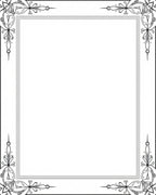 Elegant White Floral Corner Accents Rug