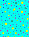 Colorful Star Pattern Rug