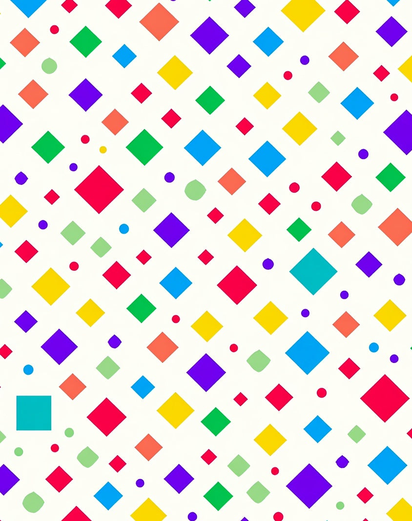 Retro Diamond Geometric Pattern Rug