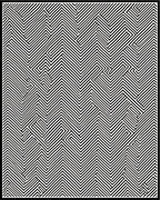 Abstract Maze Black White Pattern Rug