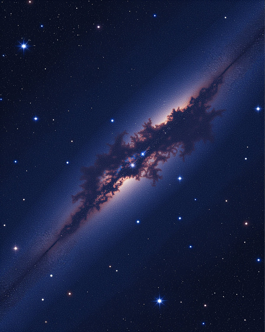 Cosmic Nebula Deep Space Rug