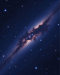 Cosmic Nebula Deep Space Rug