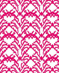Hot Pink Abstract Geometric Pattern Rug