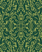 Vintage Floral Swirl Pattern Rug