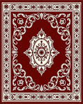 Classic Floral Border Medallion Rug