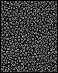 Chic White Floral Patterned Rug