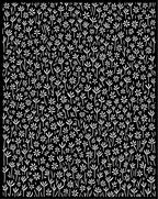 Chic White Floral Patterned Rug