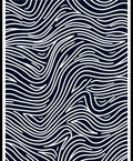 Abstract Organic Wave Pattern Rug