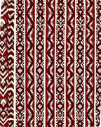 Geometric Tribal Stripe Pattern Rug