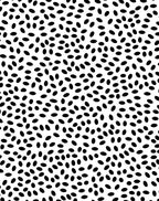 Simple Black Dot Pattern Rug