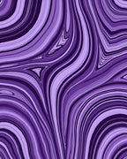 Amethyst Swirl Abstract Pattern Rug
