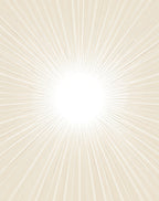 Radiant Sunburst Line Design Rug