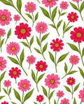 Whimsical Floral Pattern Meadow Design Rug