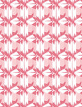 Pink Petal Geometric Pattern Rug