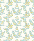 Botanical Branches Pastel Pattern Rug