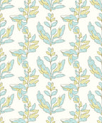 Botanical Branches Pastel Pattern Rug