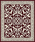 Ornate Jacobean Motif Classic Rug
