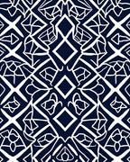 Bold Abstract Geometric Pattern Rug