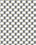 Geometric Argent Weave Pattern Rug