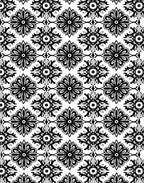 Ornate Floral Patterned Design Rug