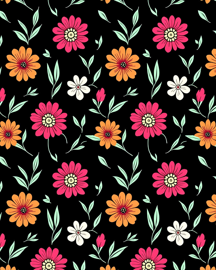 Floral Delight Pattern Rug