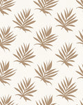 Minimalist Palm Leaf Pattern Rug