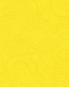 Abstract Yellow Swirl Pattern Rug