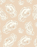 Abstract Organic Swirl Pattern Rug
