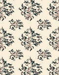 Classic Flourish Swirl Pattern Design Rug