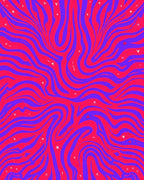 Vivid Abstract Zebra Pattern Rug