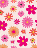 Retro Floral Pattern Design Rug