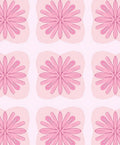 Pink Floral Pastel Pattern Rug