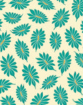 Tropical Leaf Pattern Rug