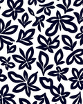 Bold Floral Outline Pattern Rug