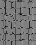 Modern Interlocking Geometric Lines Rug