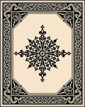 Classic Intricate Floral Medallion Design Rug