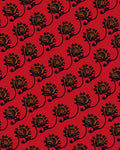 Ornate Floral Vine Pattern Rug