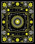 Bold Sun Floral Graphic Design Rug
