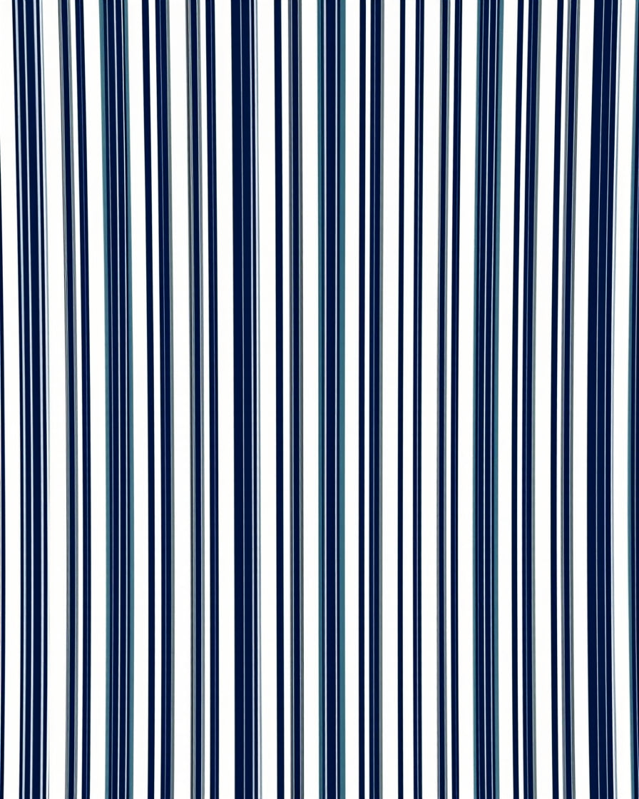 Classic Vertical Stripe Pattern Rug