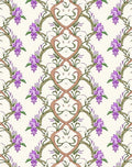 Flowering Vine Art Nouveau Pattern Rug