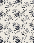 Chic Floral Vine Pattern Rug