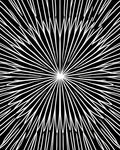 Radial Starburst Pattern Rug